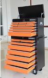 Heavy Duty  Garage Storage Steel Tool Cabinet With Mechanic Trolley Metal Cabinet On Wheels